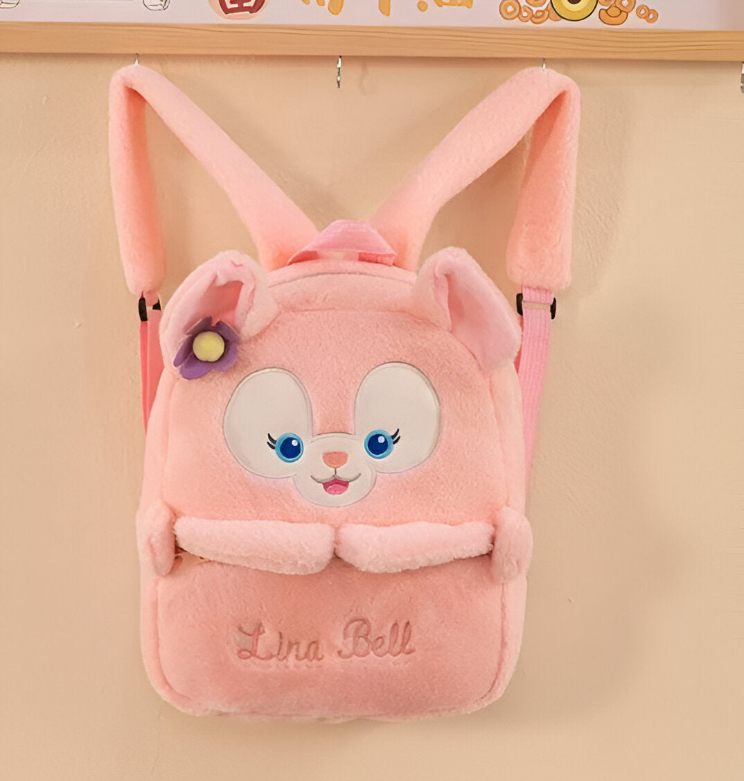 Lina Bell Backpack Plush | Cute Cartoon Style Bag for Kids