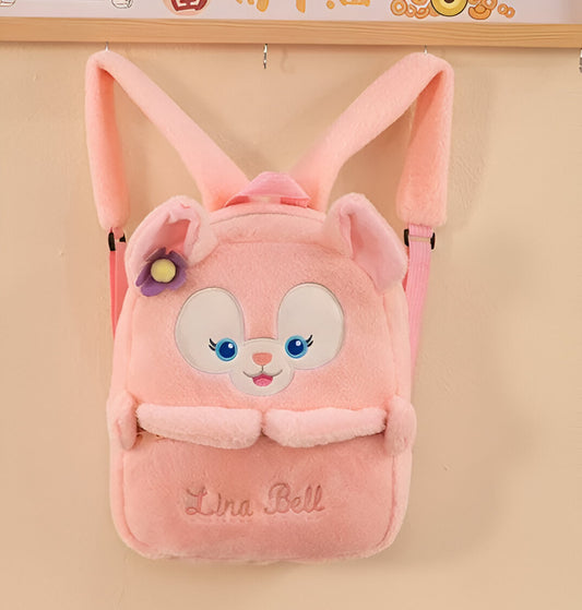 Lina Bell Backpack Plush | Cute Cartoon Style Bag for Kids