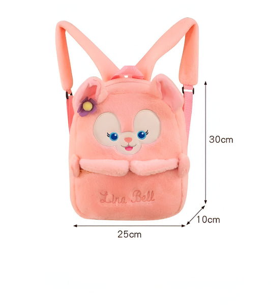 Lina Bell Backpack Plush | Cute Cartoon Style Bag for Kids